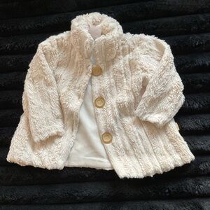 Cozy Cream Kids Jacket